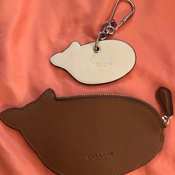 Coach Deer Coin and Key Chain 🦌 NWT - Picture 2 of 7